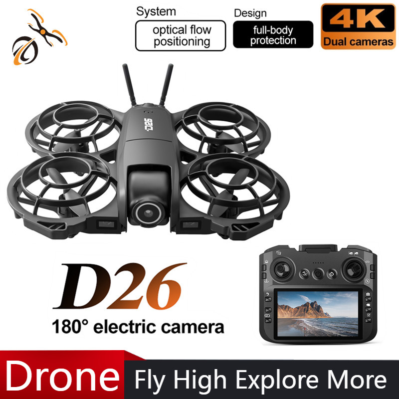 Drone Gimbal - D26 Drohne 4K Luftbild-HD 180 °