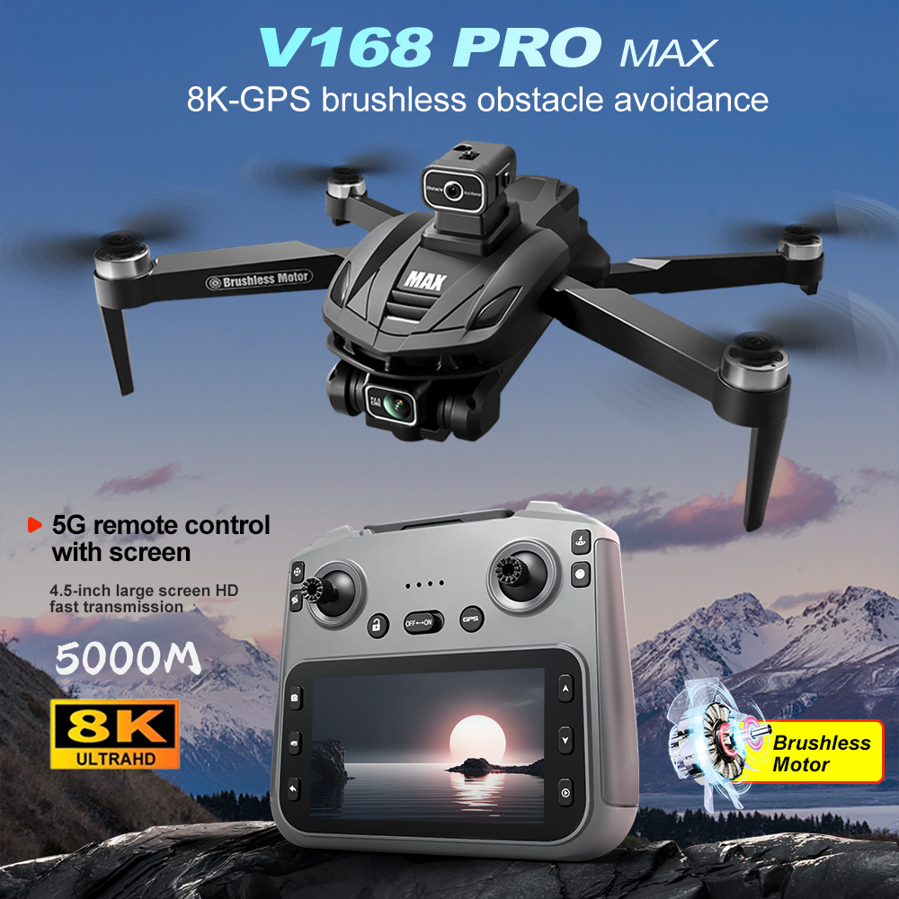 Drone Charger - V168 PRO Max GPS Drohne 8K