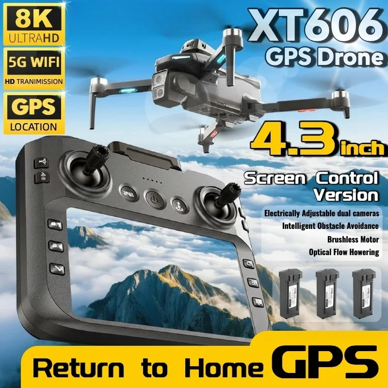Drone Gps Mount - Bestes Angebot XT606 MAX Drohne GPS