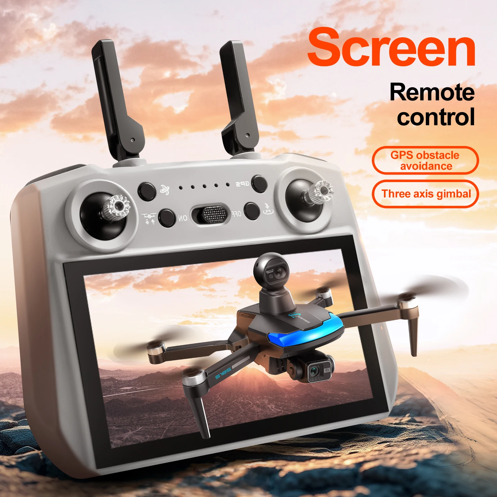 S185 Professionelle Drohne 2,7 – Drone Gps Mount Bewertung und Preis